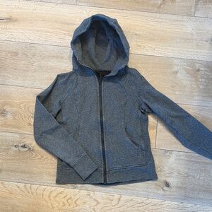 lululemon athletica Women's Gray Zip-Up Hooded Sweatshirt